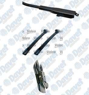 VALEO 119398 Silecek Flat Blade X2 700+650mm Mercedes Vito Viano  ####